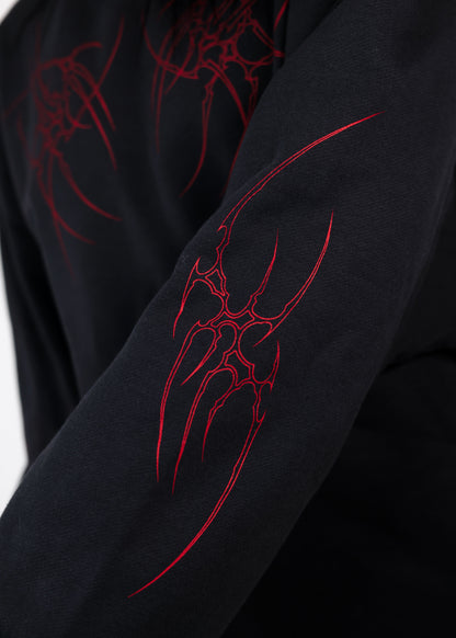 Sweat-Shirt Obsidienne Design Tribal
