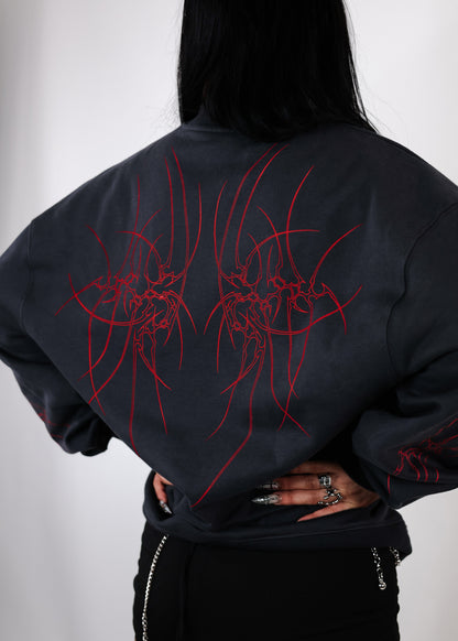 Sweat-Shirt Obsidienne Design Tribal